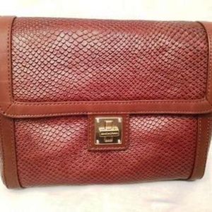 Isaac Mizrahi Bridgehampton Snake Leather Shoulder